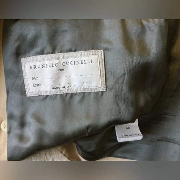 Brunello Cucinelli double breasted vest - Picture 5 of 12